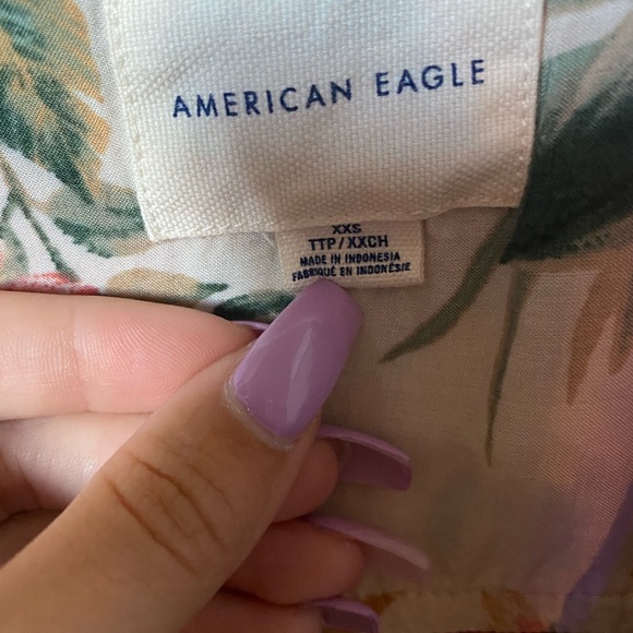 American eagle cropped button down - Picture 3 of 3